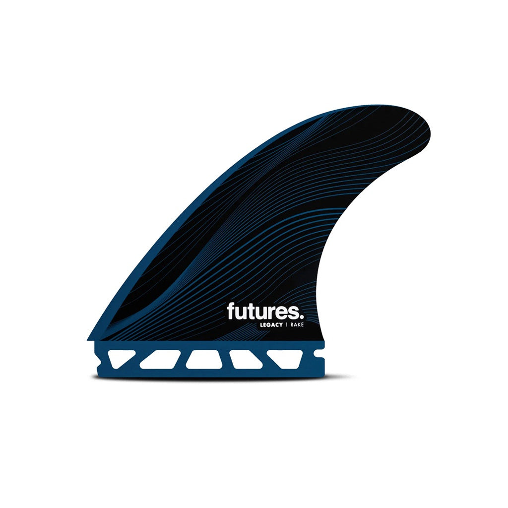 Futures | Blackstix Rake R8 Large Tri Fin Set. Blue