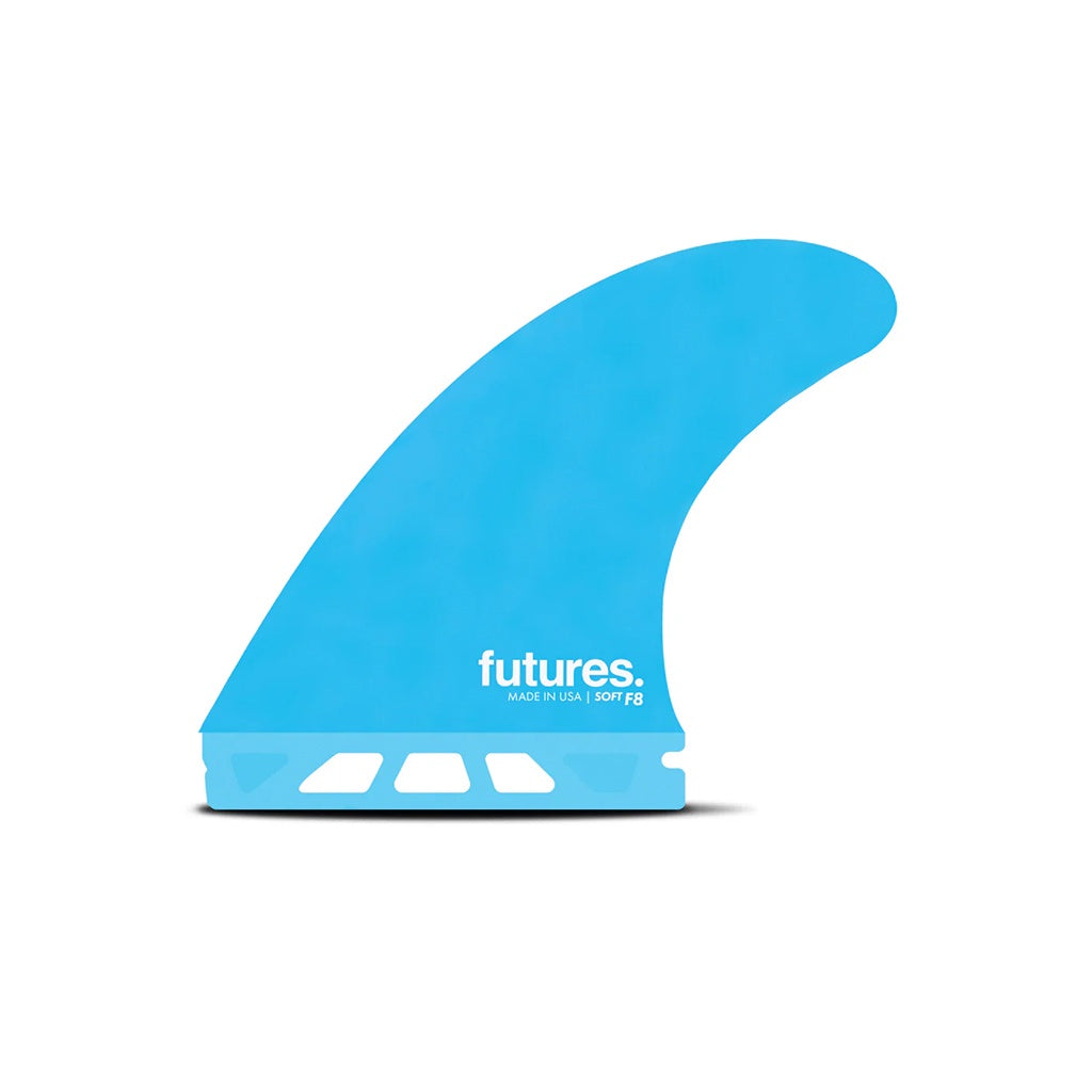 Futures | Soft F8 Large Tri Fin Set. Blue