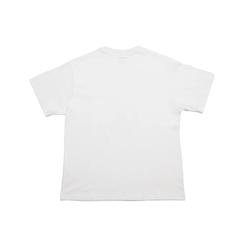 Hoddle | Rose Short Sleeve T-Shirt. White