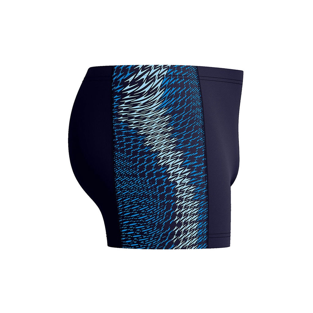 Speedo | Mens Endurance+ Max Tech Panel Aquashort. Navy / Sugar Blue