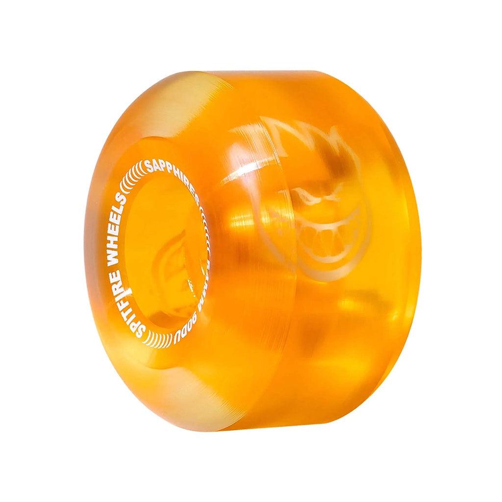 Spitfire | Sapphires Cruiser Skateboard Wheels. Orange / 54mm x 90a