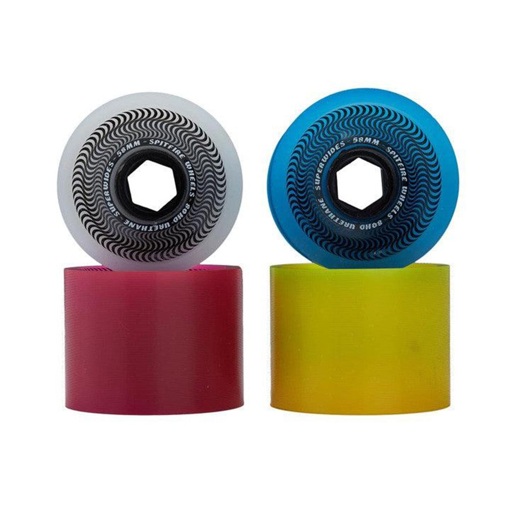 Spitfire | Superwides 80HD Skateboard Wheels. CMKY / 58mm x 80a
