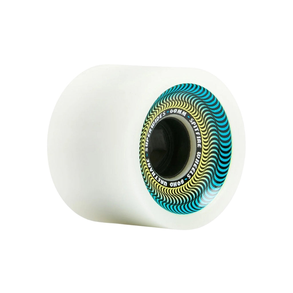 Spitfire | Superwides 80HD Skateboard Wheels. Ice Grey / 60mm x 80a