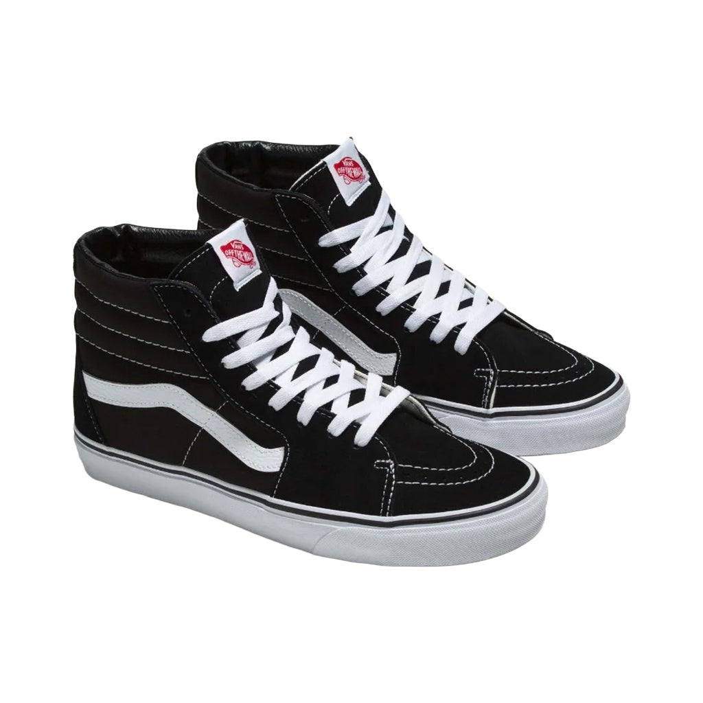 Vans | SK8-Hi High-Top Skate Shoes. Black / Black / White