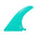 CAPTAIN FIN | 8.5" FIBREGLASS RAKED FIN