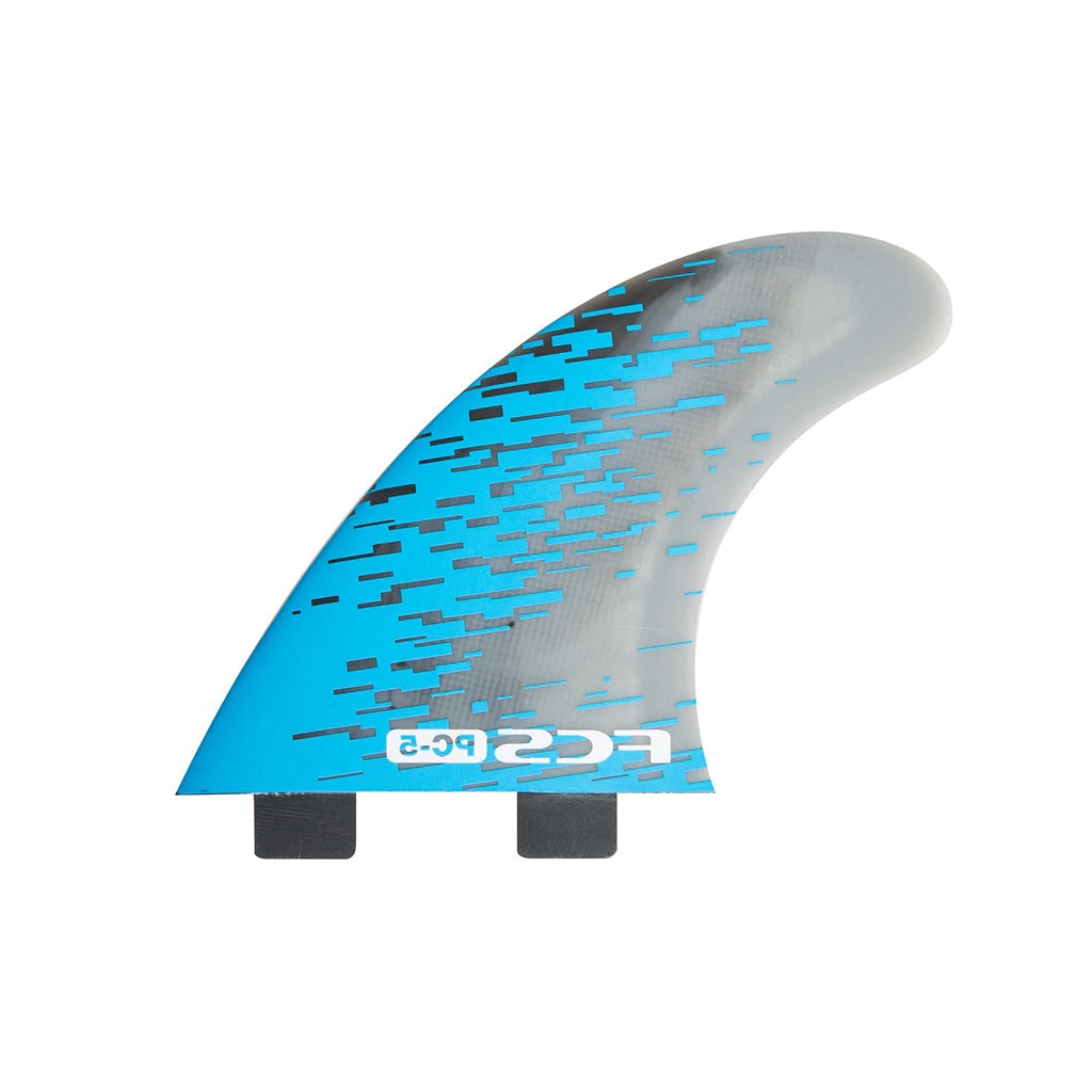 FCS | FCS1 Performance Core PC-5 Medium Tri Fin Set. Blue Smoke