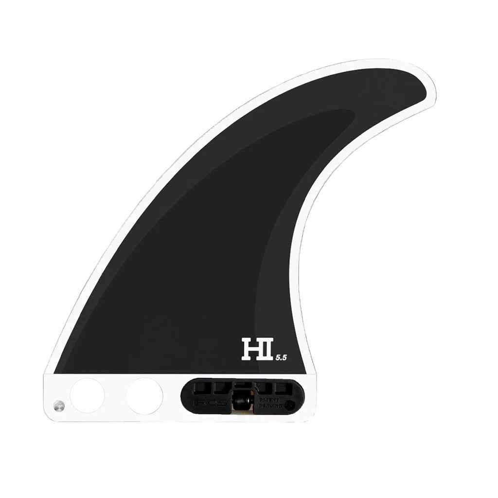 FCS2 x Harley Ingleby | HI Performance Core 5.5" Single Fin. Black / White