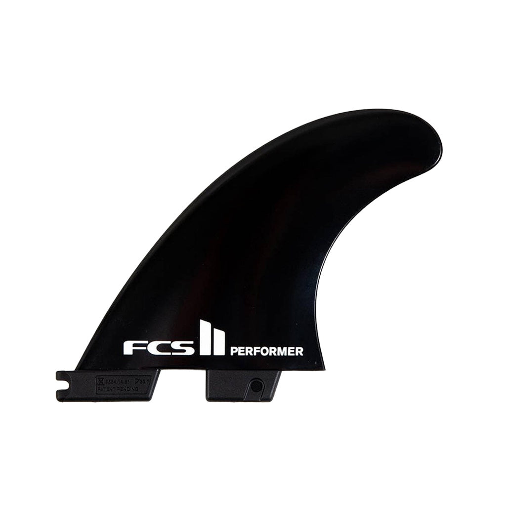 FCS2 | Performer Glass Flex Medium Tri Fin Set. Black