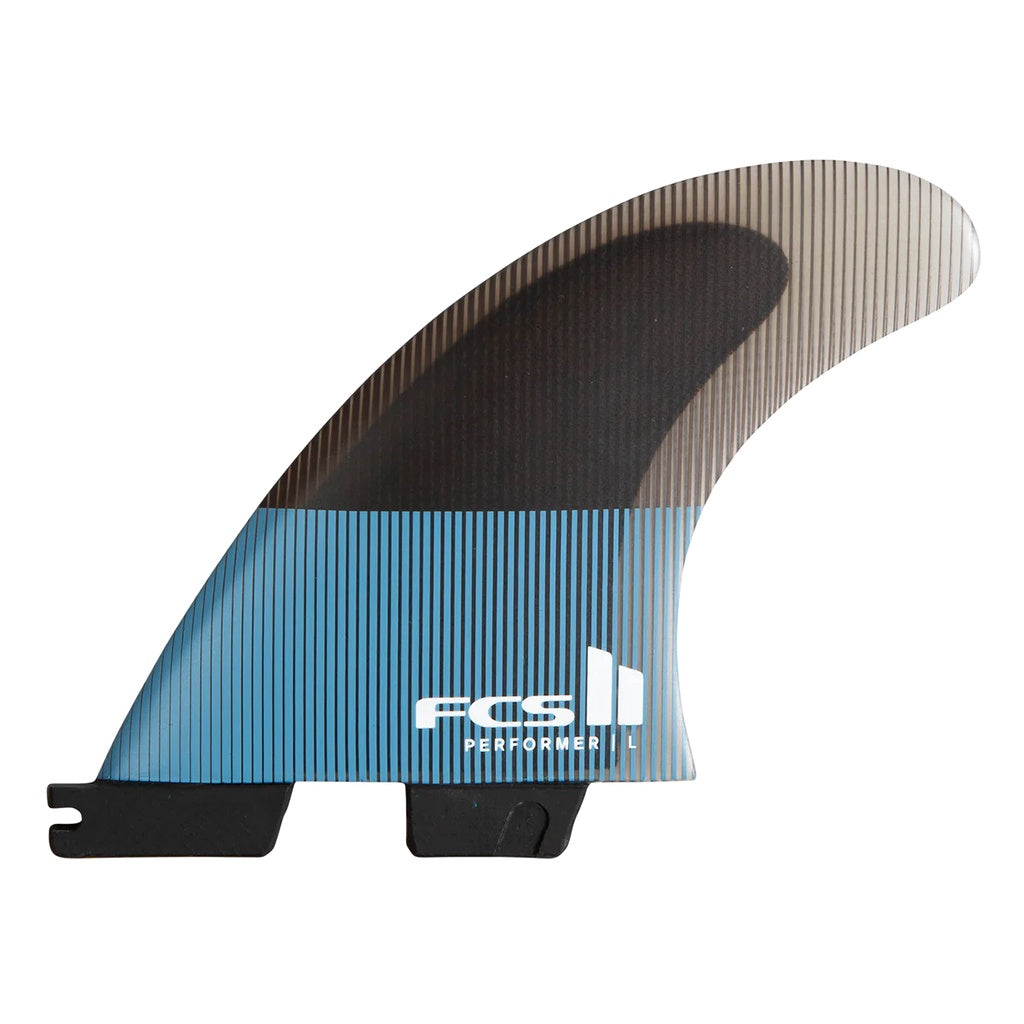 FCS2 | Performer PC Small Tri Fin Set. Tranquil Blue
