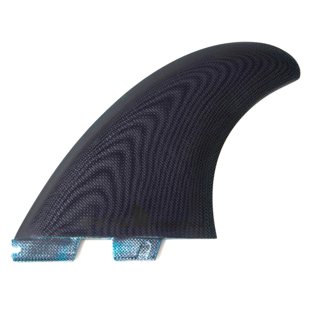 FCS2 | Power Twin PG LGE - XLG Twin + Stabiliser Tri Fin Set. Navy-Black
