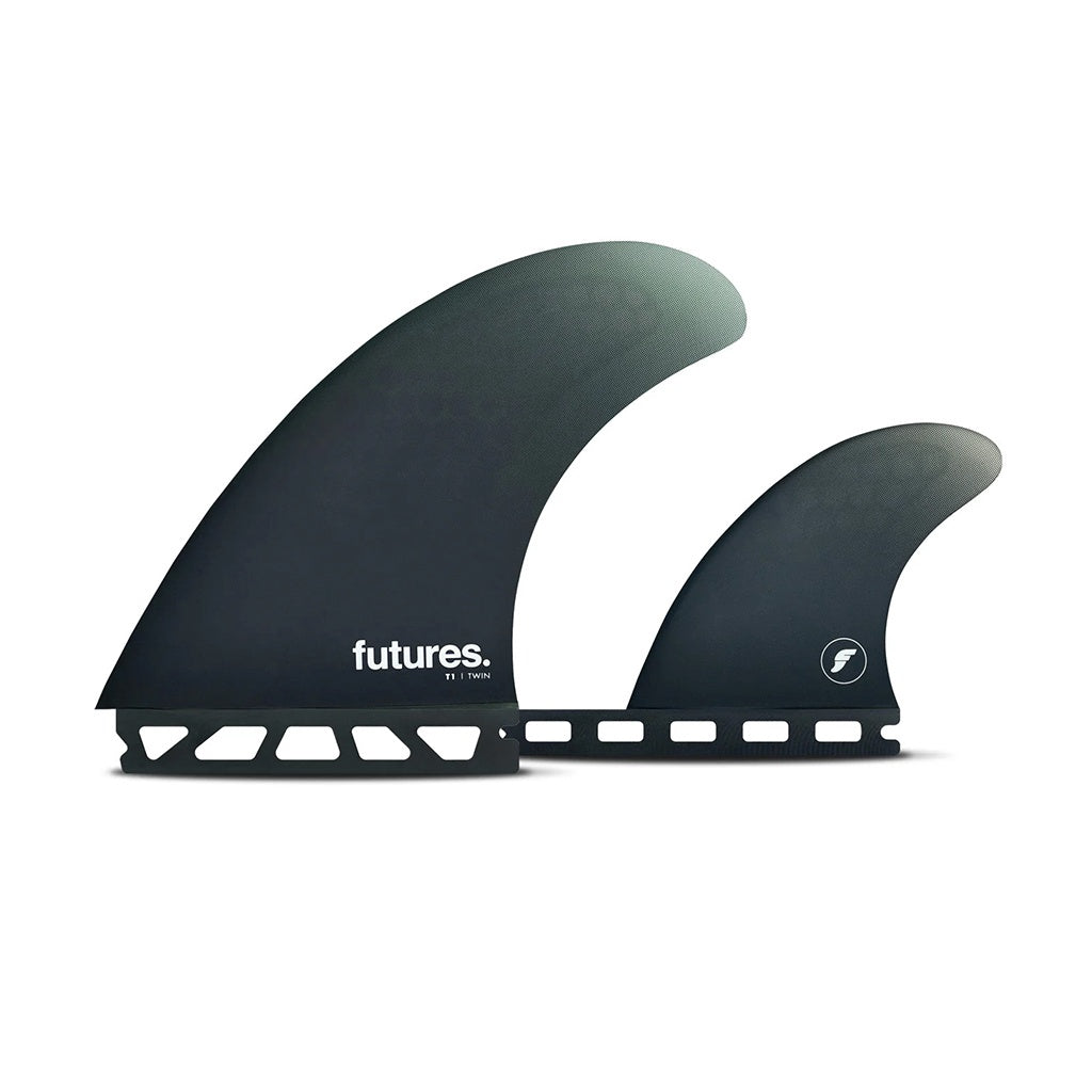 Futures | T1 Honeycomb Twin + 1 Medium Tri Fin Set. Navy