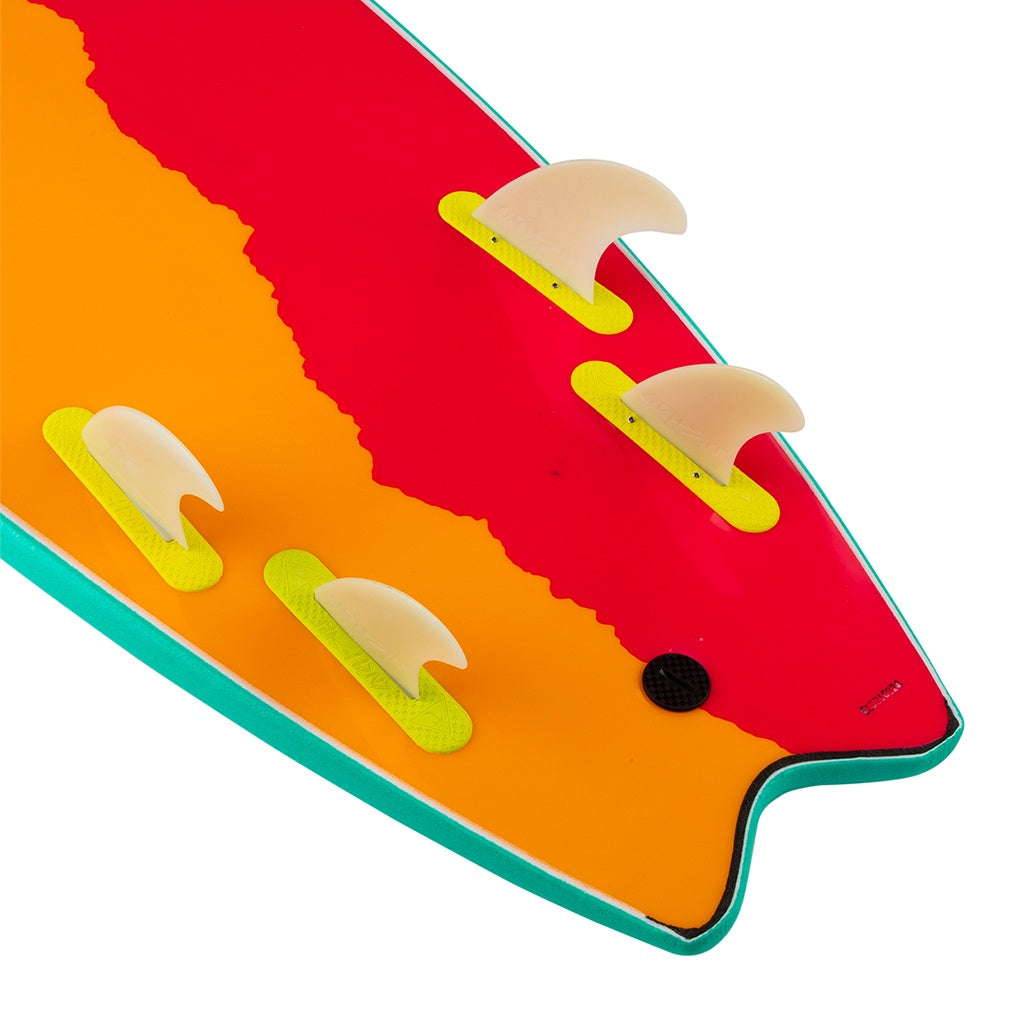 Catch Surf | Odysea Skipper Quad Softboard Surfboard. 6'6"/ 55 Litres