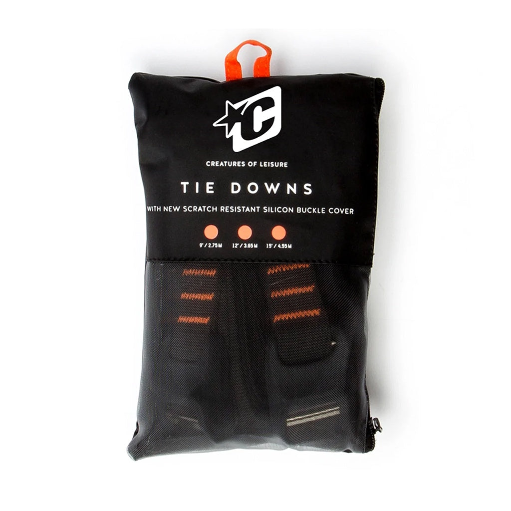 Creatures of Leisure | Tie Downs with Scratch Resistant Silicon Buckle Cover. 4.55M / 15'0"