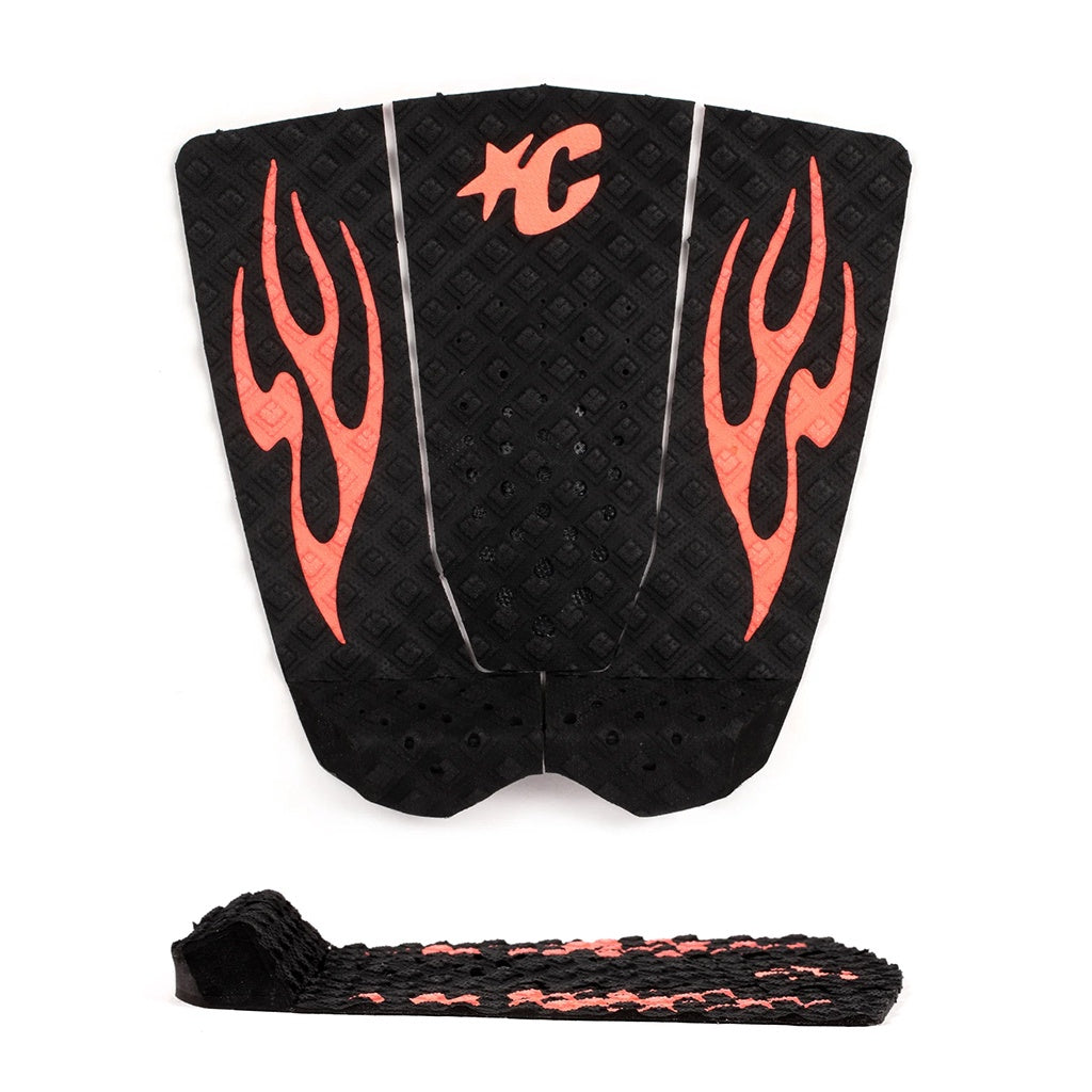 Creatures of Leisure x Griffin Colapinto | Signature Lite 3 Piece Flames Art Series Traction / Tail Pad