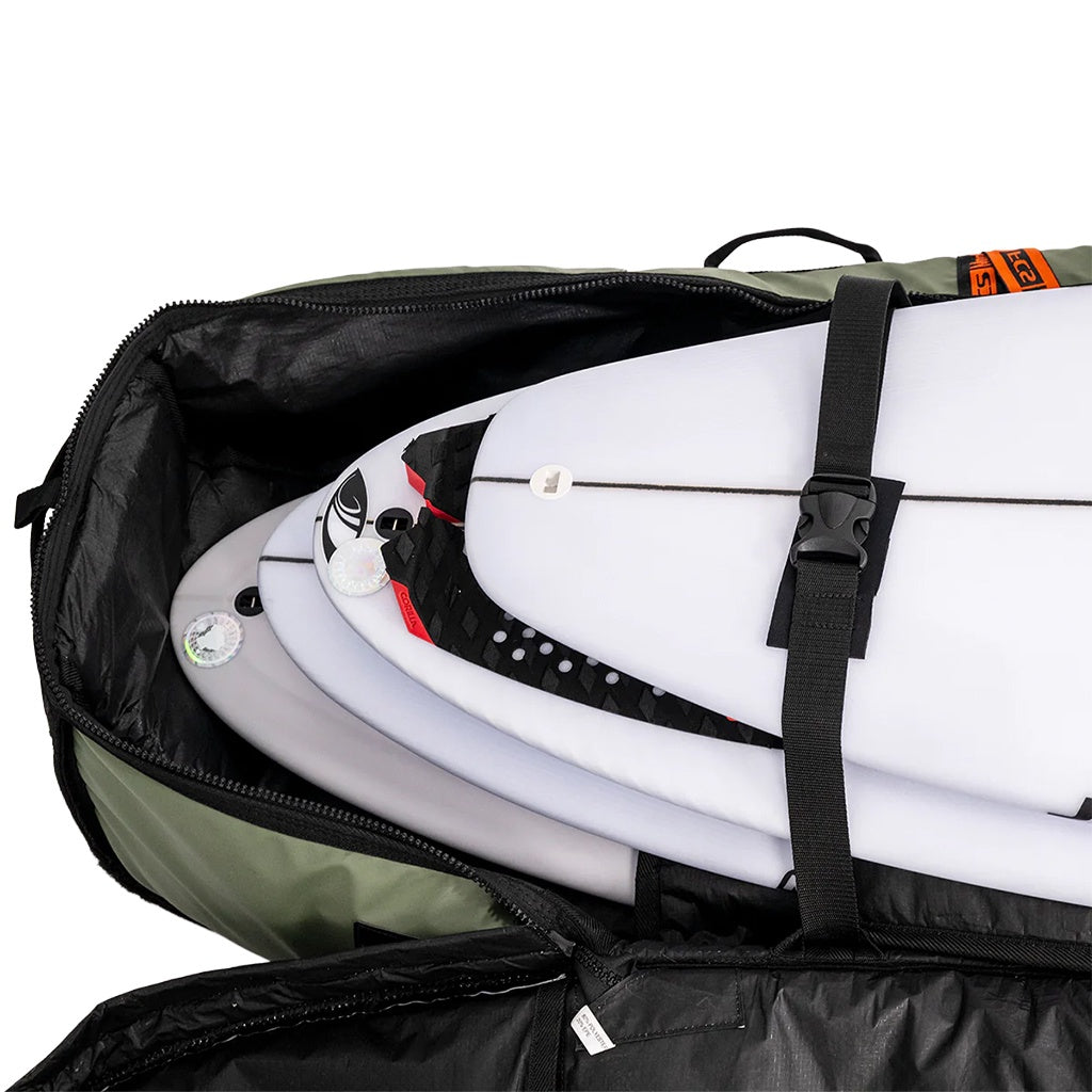 FCS | 6'3" GO-Light Travel 3 Shortboard / Fish Triple Surfboard Cover