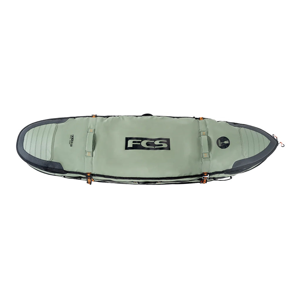 FCS | 6'7" GO-Light Travel 3 Shortboard / Fish Triple Surfboard Cover