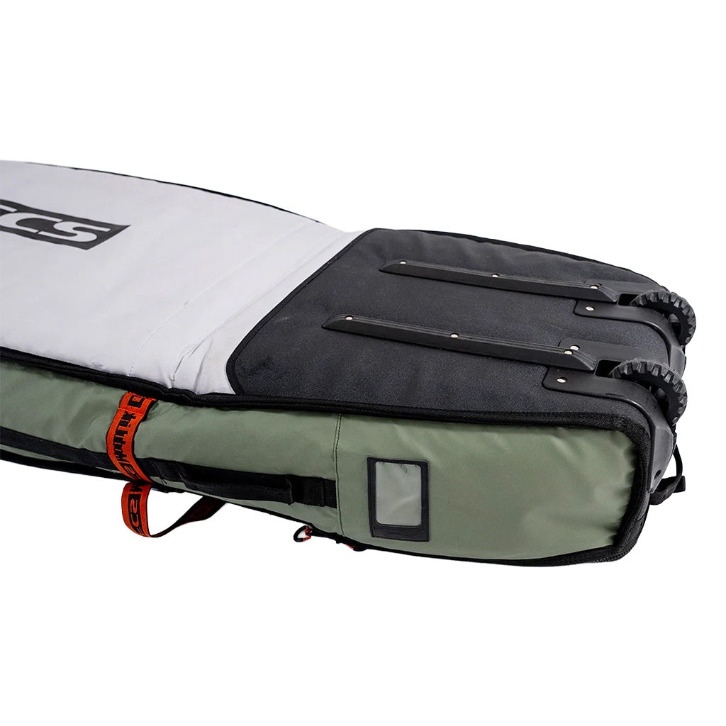 FCS | 6'7" GO-Light Travel 4 Shortboard / Fish Quad Wheelie Surfboard Cover
