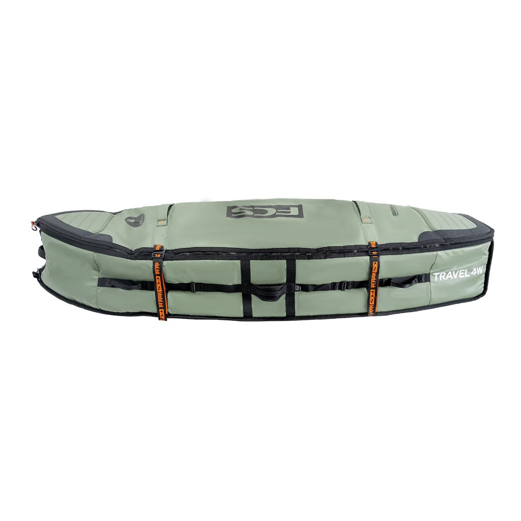 FCS | 6'7" GO-Light Travel 4 Shortboard / Fish Quad Wheelie Surfboard Cover
