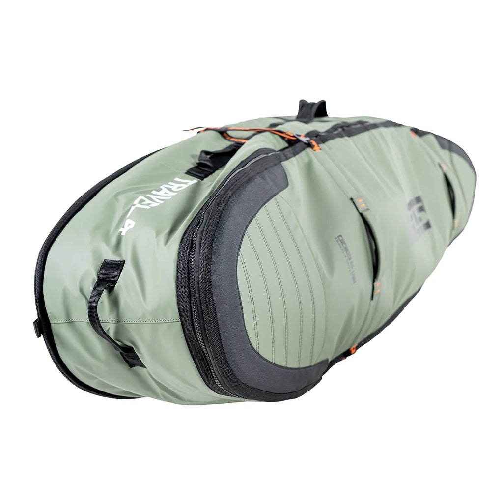 FCS | 6'7" GO-Light Travel 4 Shortboard / Fish Quad Wheelie Surfboard Cover