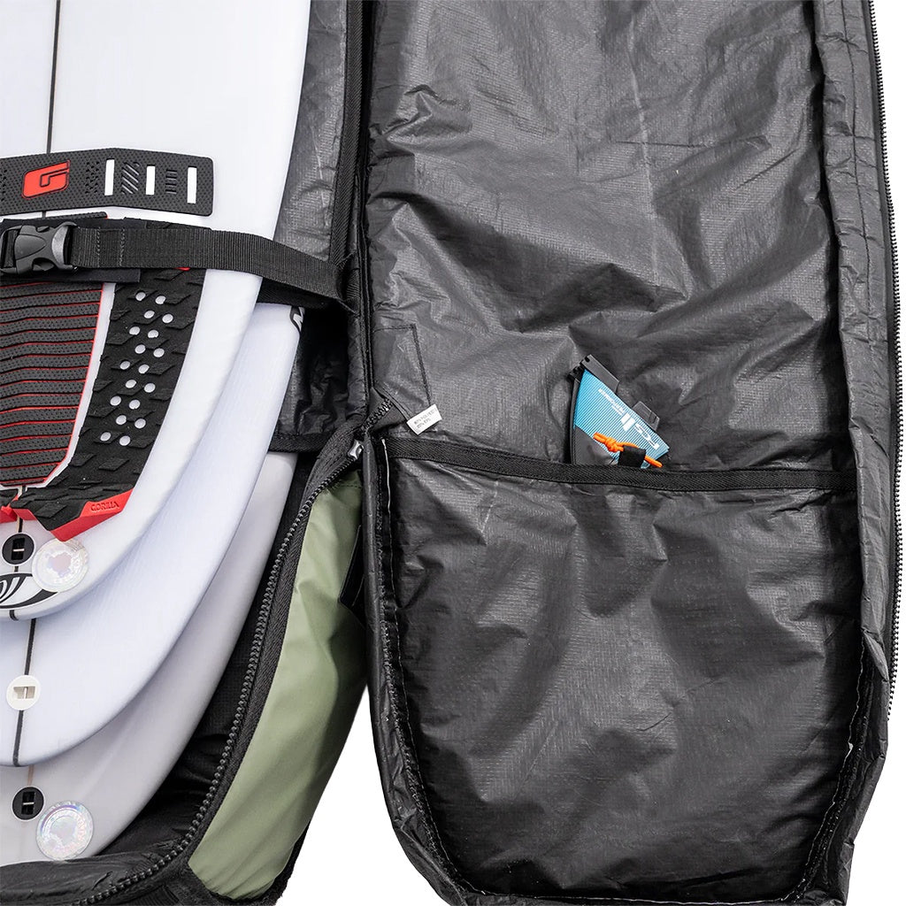 FCS | 7'0" GO-Light Travel 3 Shortboard / Fish Triple Wheelie Surfboard Cover