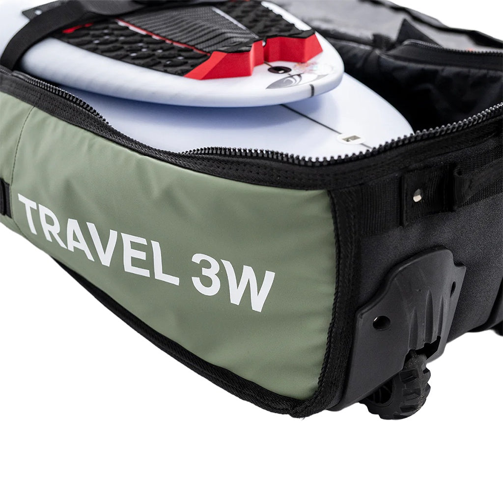 FCS | 7'0" GO-Light Travel 3 Shortboard / Fish Triple Wheelie Surfboard Cover