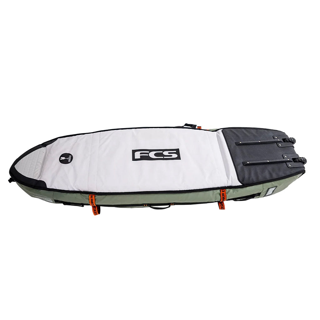FCS | 7'0" GO-Light Travel 3 Shortboard / Fish Triple Wheelie Surfboard Cover