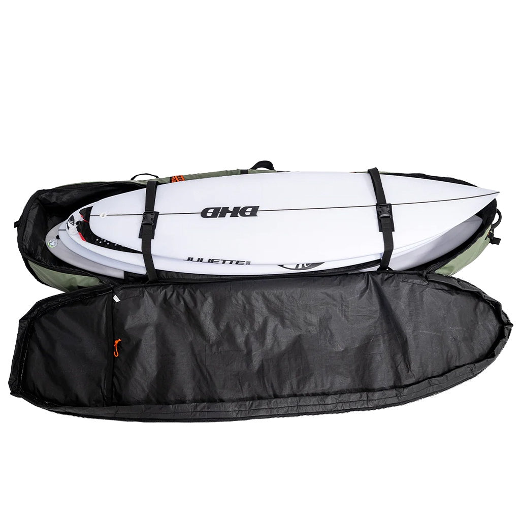 FCS | 7'0" GO-Light Travel 3 Shortboard / Fish Triple Wheelie Surfboard Cover