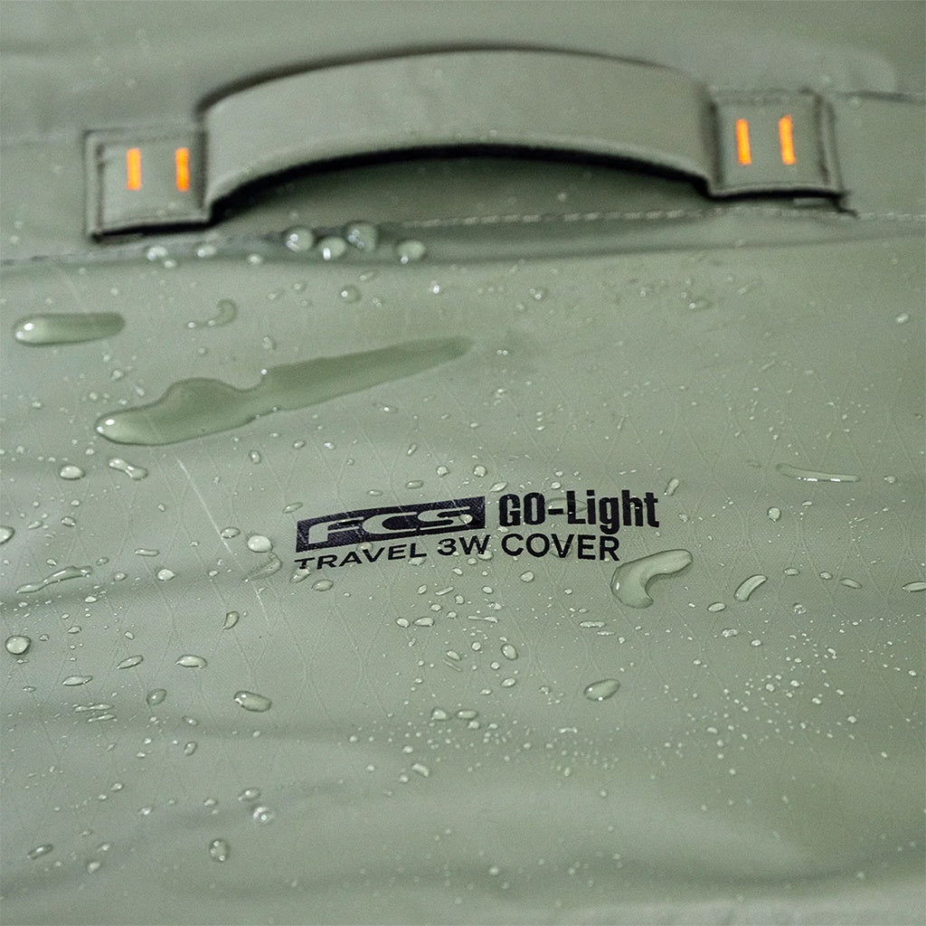 FCS | 7'0" GO-Light Travel 3 Shortboard / Fish Triple Wheelie Surfboard Cover