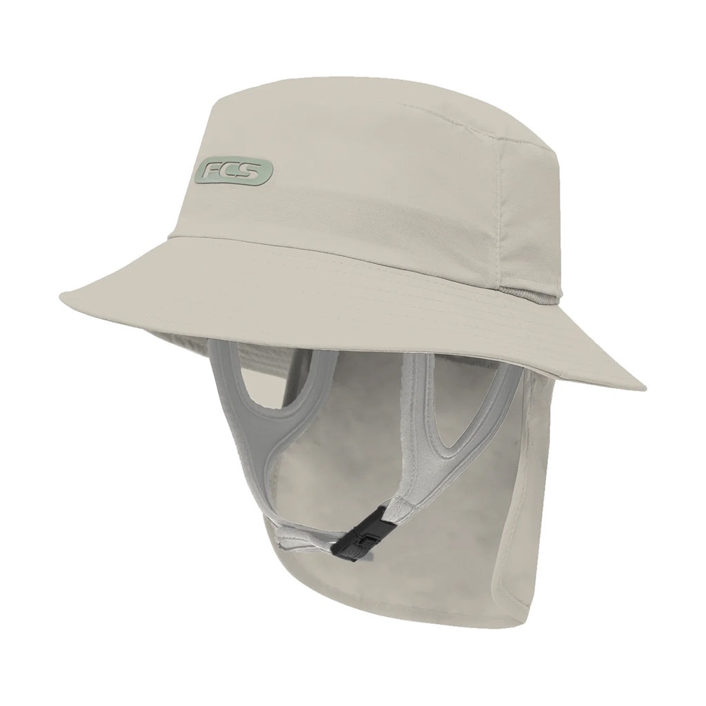 FCS | Essential Surf Bucket Hat. Warm Grey
