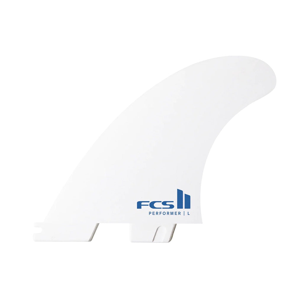 FCS2 | Performer PC Large Tri Fin Set. White Edition