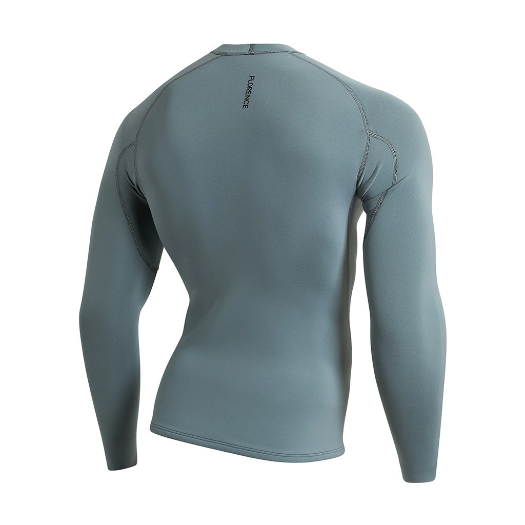 Florence Marine X | FMX 1.5mm Flatlock Wetsuit Jacket. Light Sea Blue