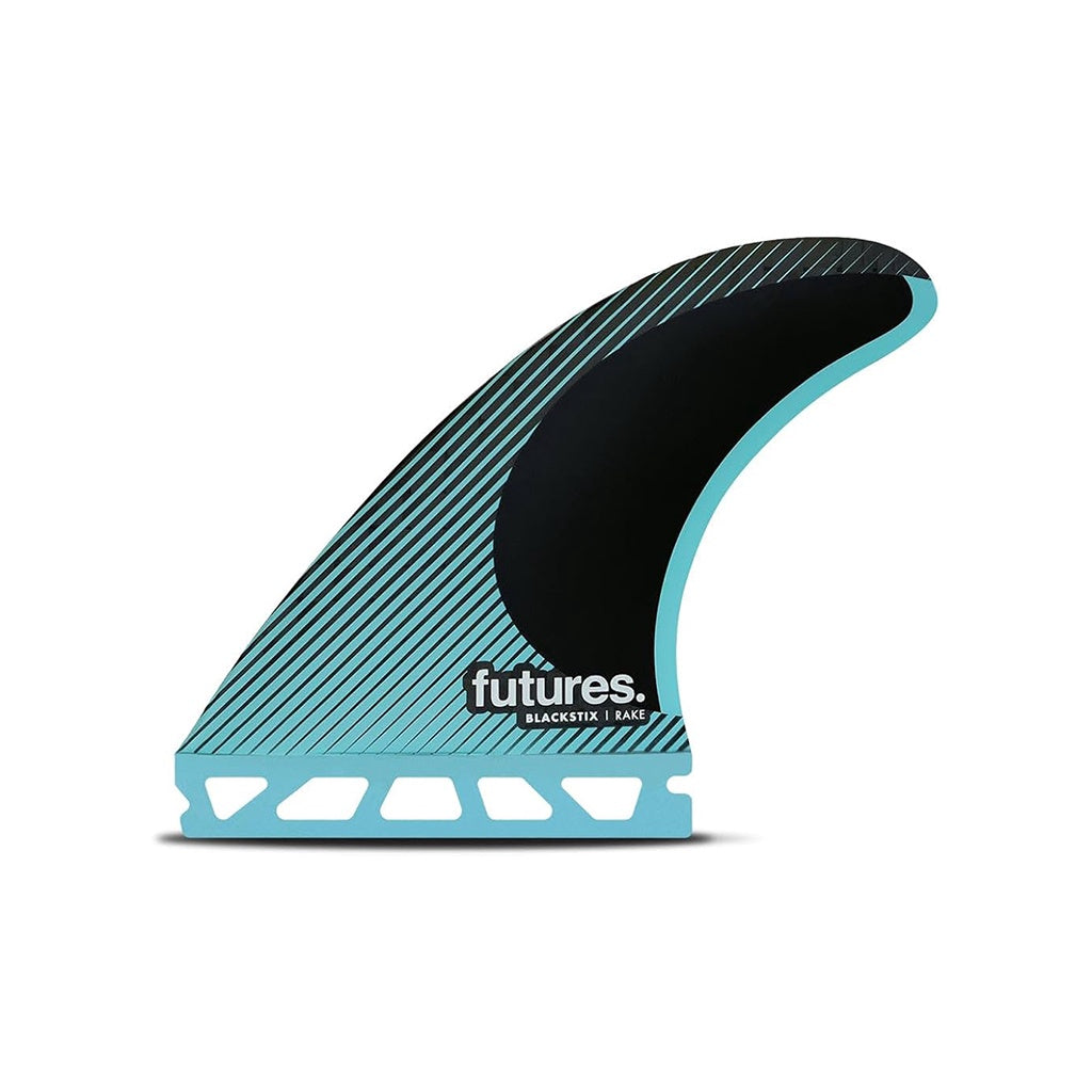 Futures | Blackstix Rake R4 Small Tri Fin Set. Blue