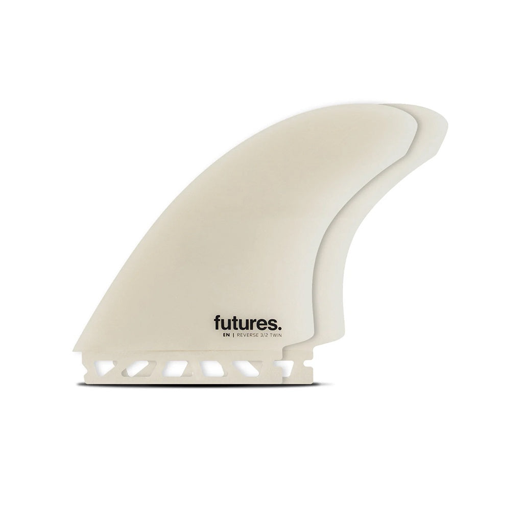 Futures | EN Reverse 3/2 Fibreglass Large Twin Fin Set. Grey