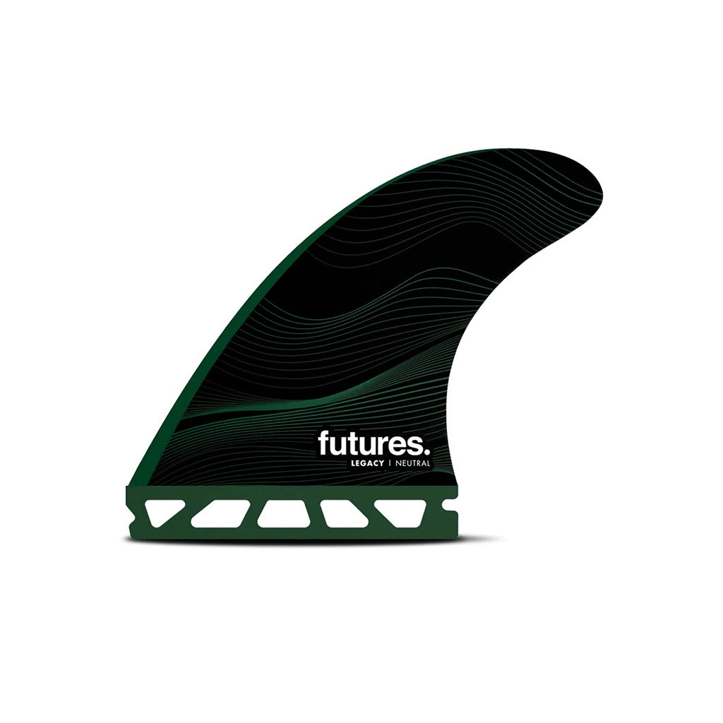 Futures | Legacy Neutral HC F8 Large 5 Fin Set. Green
