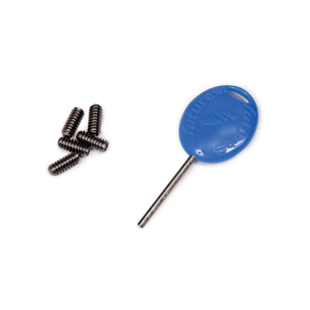 Futures | Fin Box Replacement Grub Screws and Fin Key Kit