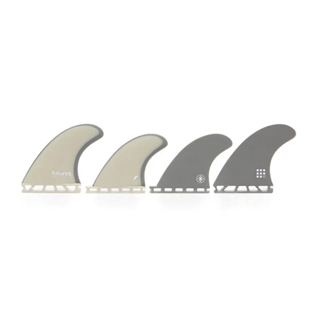 Futures x Eric Arakawa | EA QD Control Series Fibreglass Medium Quad Fin Set. Sandy