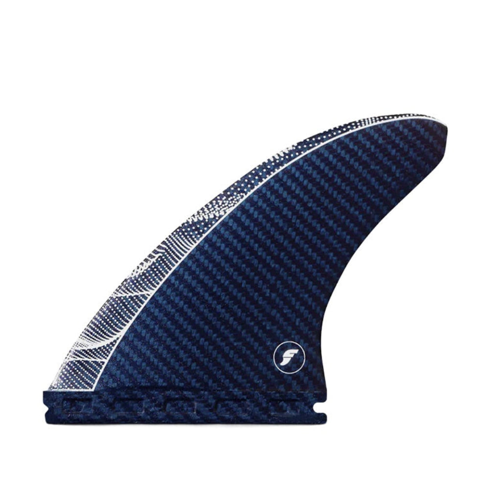 Futures x John John Florence | JJF Scimitar Vapor Core Medium Tri Fin Set. Blue