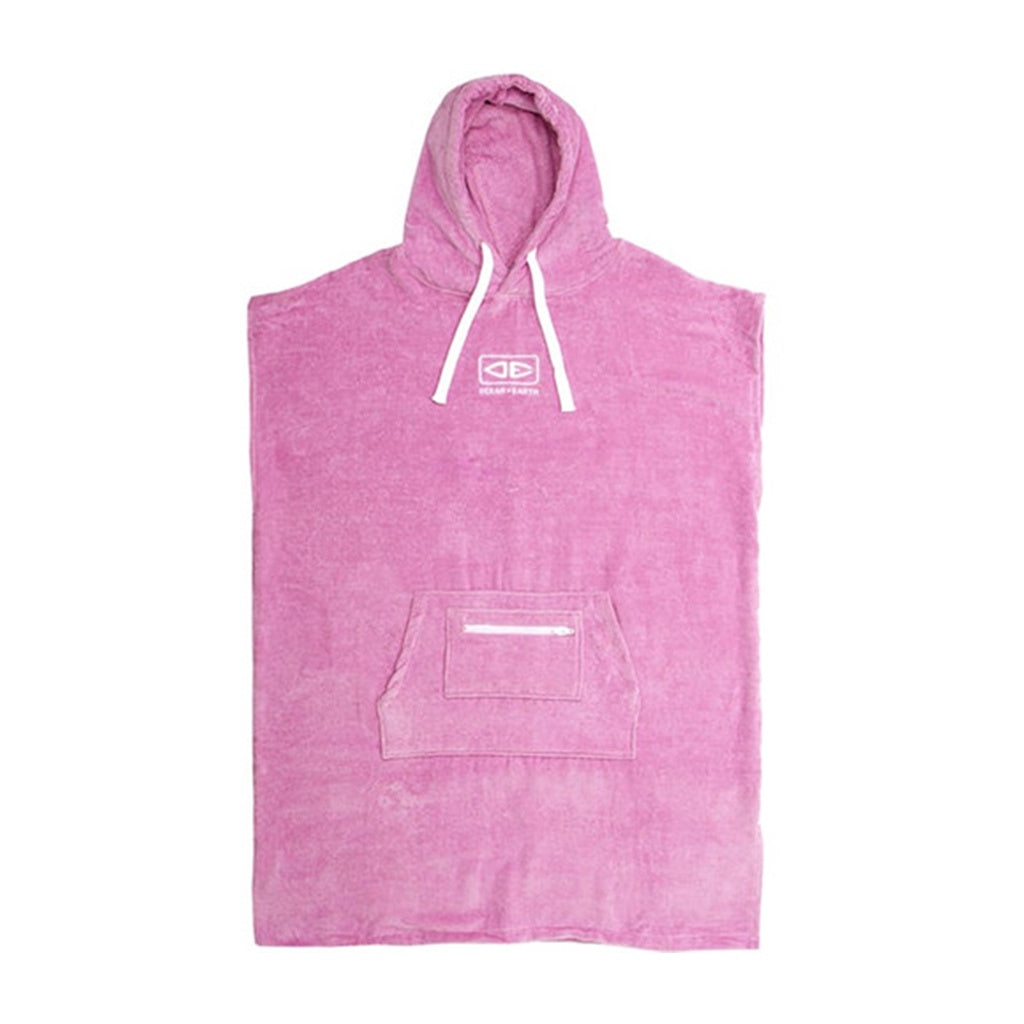 Ocean & Earth | Ladies Cotton Velour Hooded Poncho / Changing Towel. OSFM