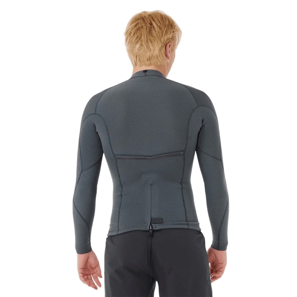 Rip Curl | E-Bomb 1.5mm Long Sleeve Neo Jacket. Iron