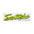 Santosha | Shadow Script West Oz Surfing Sticker. 300mm x 90mm