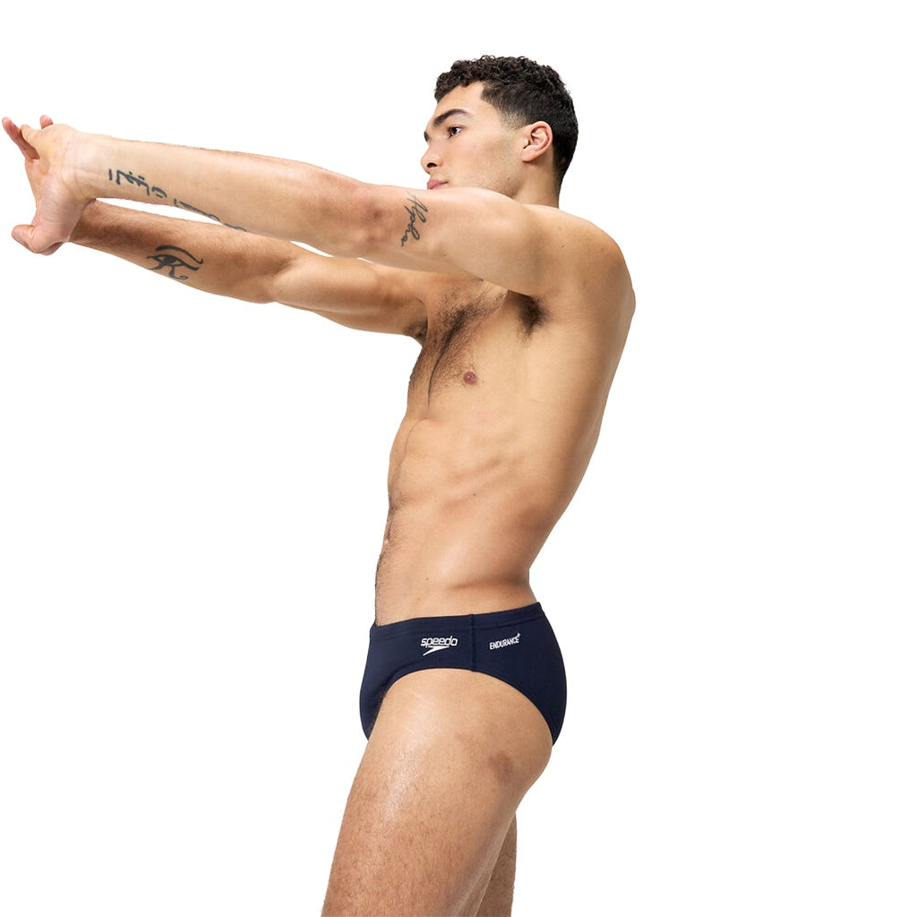 Speedo | Mens Endurance+ 7cm Racing Brief. True Navy