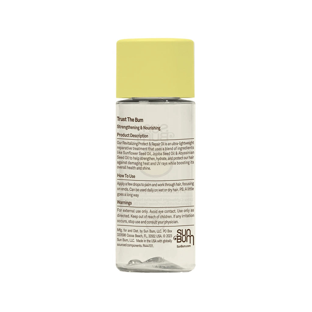 Sun Bum | Revitalising Protect and Repair Hair Oil. 1.7fl oz / 50ml
