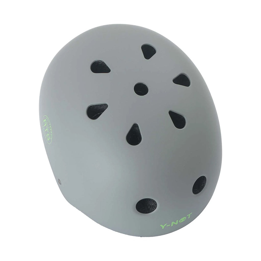 Y-Not | All Terrain Series ATS Certified Helmet. Matte Grey