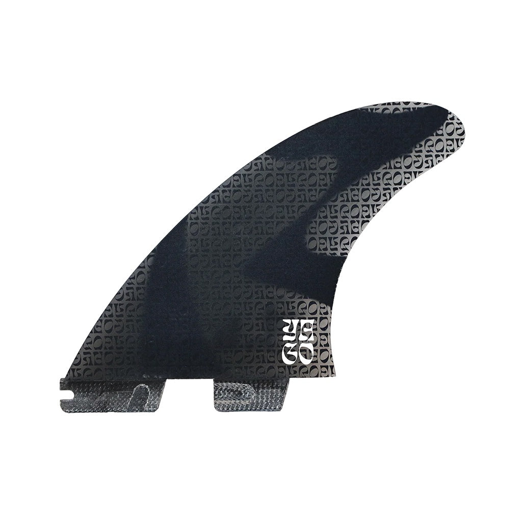FCS2 x Yago Dora | YD Athlete Series Carver PG Large Tri Fin Set. Smoke