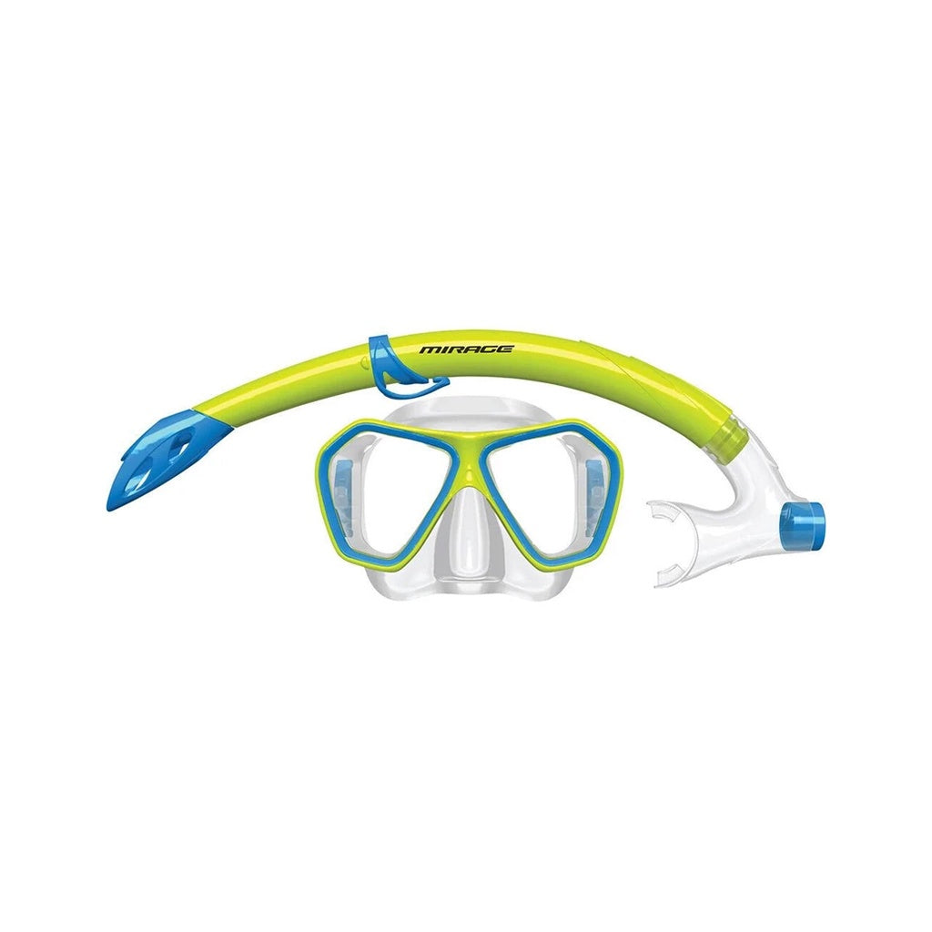 Mirage | Splash Junior Silicone Twin Lens Mask and Snorkel Set 61