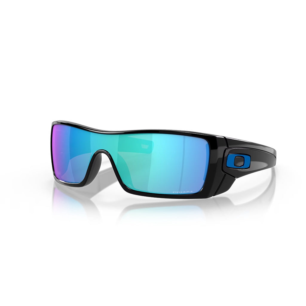Oakley | Batwolf OO9101 Sunglasses. Polished Black / Prizm Sapphire