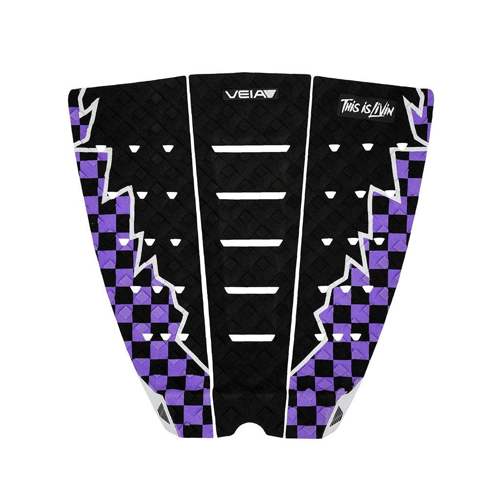 Veia x Koa Rothman | This is Livin' Explorer Squash Tail 3 Piece Traction / Tail Pad