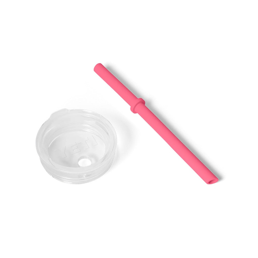 Yeti | Rambler Small Silicone Straw & Lid