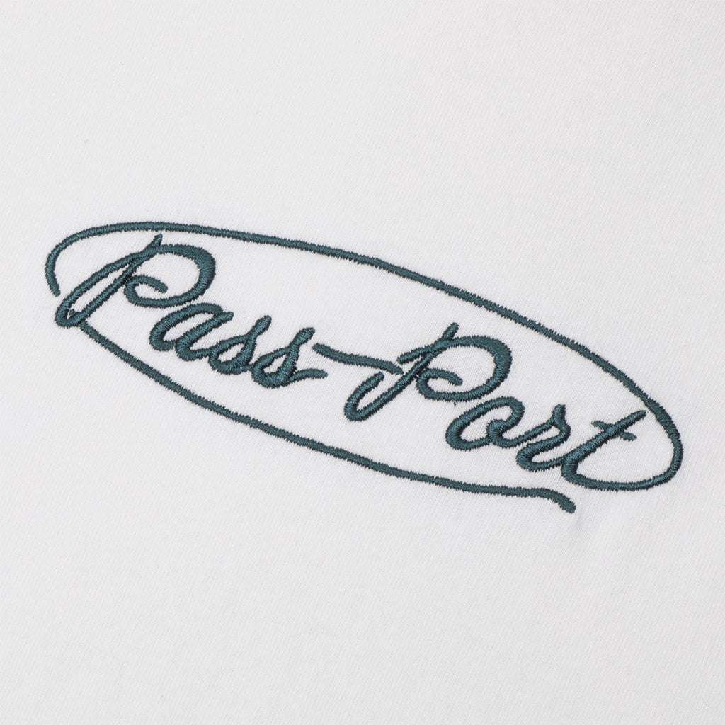 Pass~Port | Ovalit Short Sleeve T-Shirt. White