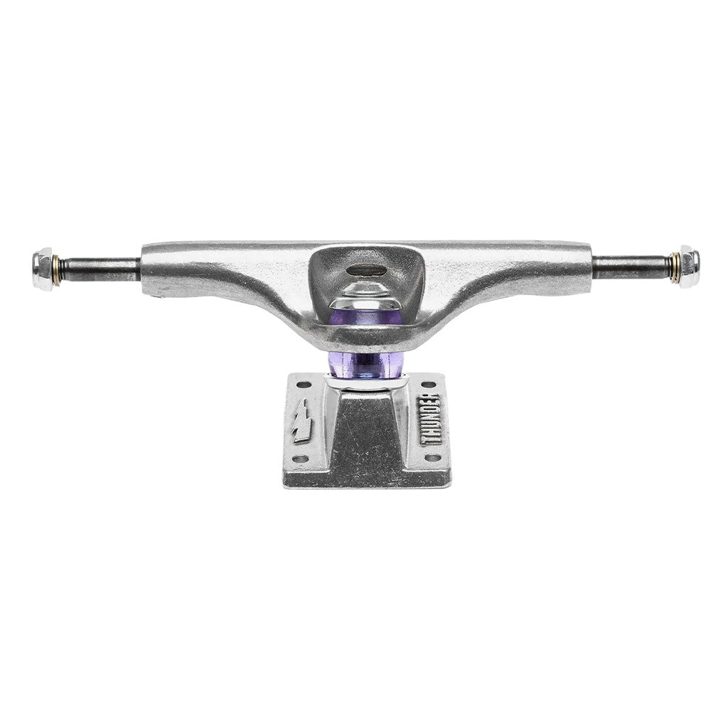 Thunder | Inverted Hi 147 Skateboard Trucks. Polished Silver